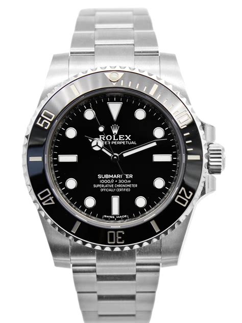 rolex submariner 114060 watch 40 mm steel strap black dial|Rolex Submariner 114060 for sale.